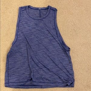 Lululemon indigo workout tee